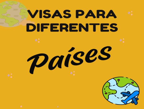 Visa para diferentes paises